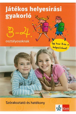 Játékos helyesírási gyakorló 3-4. osztályosoknak