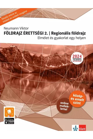  Földrajz érettségi 2. – Regionális földrajz (2024-től érvényes)
