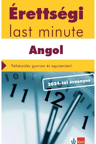 Érettségi – Last minute – Angol