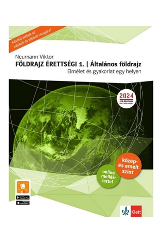 Földrajz érettségi 1. – Általános földrajz (2024-től érvényes)