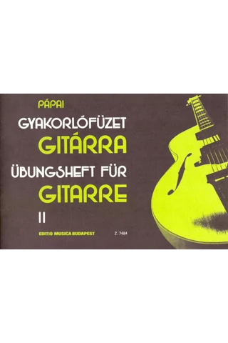 Pápai György: Gyakorlófüzet gitárra 2.