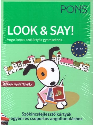 Look&Say Angol képes szókártyák gyerekeknek