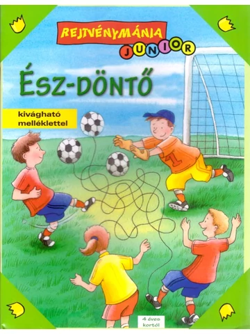 Ész-döntő 4 éves kortól kivágható melléklettel (DI-454206) 