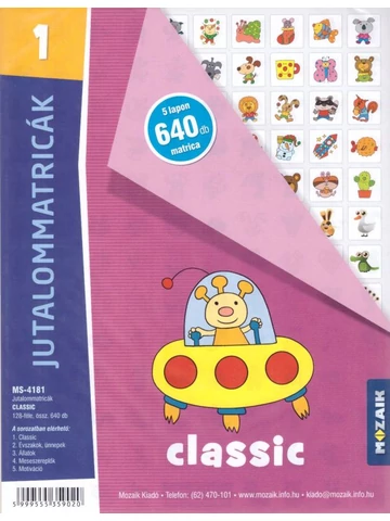 Jutalommatricák -Classic (MS-4181)