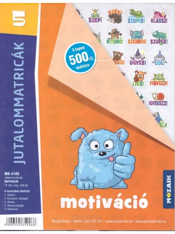 Jutalommatricák - Motiváció (MS-4185)