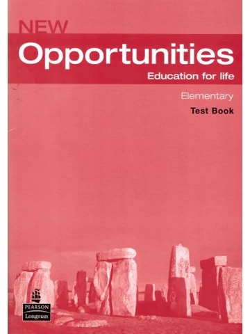 New Opportunities Elementary Test Book