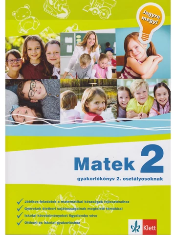 Jegyre megy! - Matek 2.  gyakorlókönyv 2. osztályos tanulóknak