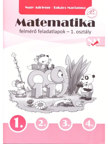 Matematika felmérő feladatlapok 1. osztály (PD-455)