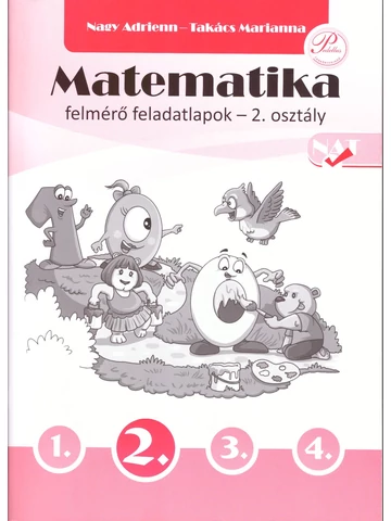 Matematika felmérő feladatlapok 2. osztály (PD-456)