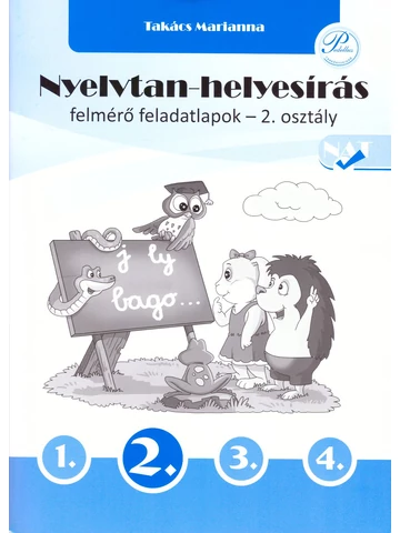 Nyelvtan-helyesírás felmérő feladatlapok 2. osztály (PD-464)