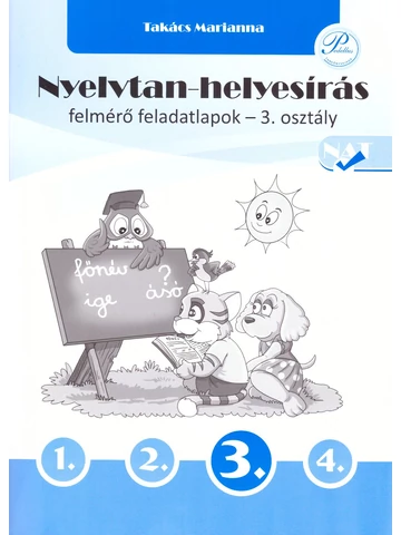 Nyelvtan-helyesírás felmérő feladatlapok 3. osztály (PD-465)