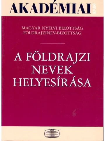 A földrajzi nevek helyesírása