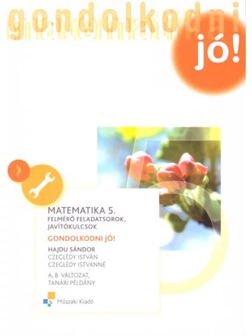 Matematika 5. Felmérő feladatsorok, javítókulcsok-Gondolkodni jó! (MK-4193-7/UJ)