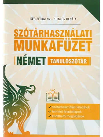 Szótárhasználati munkafüzet - Német tanulószótár (MX-1354)