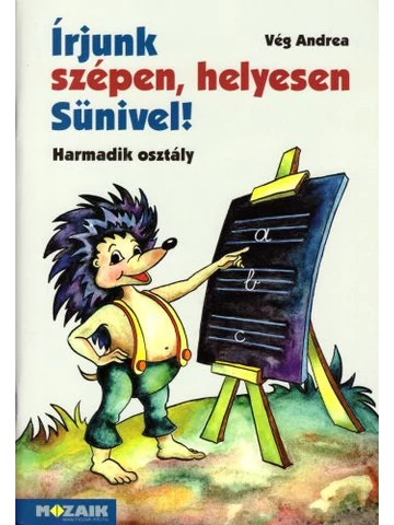 Írjunk szépen, helyesen Sünivel 3. (MS-1522T)