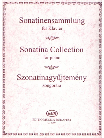 Szonatinagyűjtemény zongorára