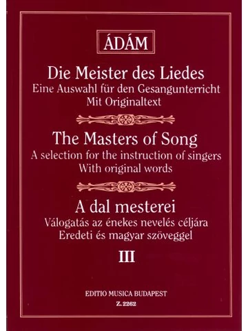 A dal mesterei III.