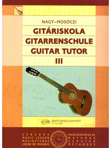 Nagy-Mosóczi: Gitáriskola III.