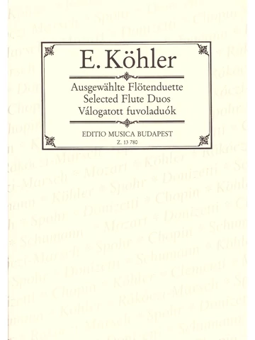 Köhler, Ernesto: Válogatott fuvoladuók