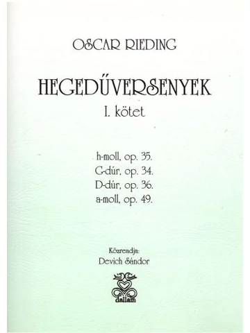 Hegedűversenyek I. kötet