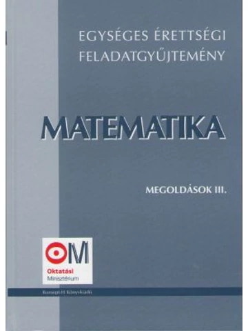 Matematika III.-Megoldások (KT-0324)