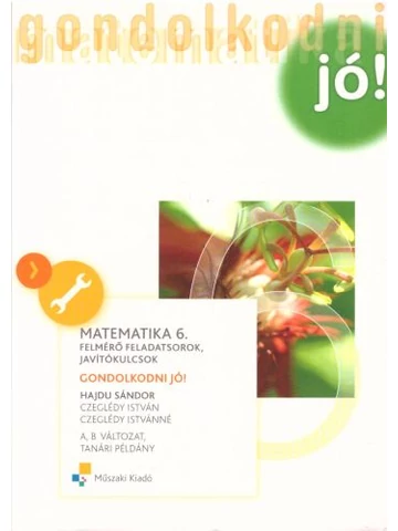 Matematika 6. felmérő feladatsorok, javítókulcsok (MK-4203-8/UJ)