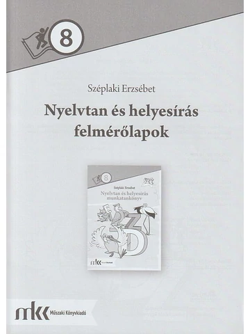 Nyelvtan és helyesírás felmérőlapok 8. (MK-2479/F)