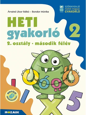 Heti gyakorló 2. osztály második félév (MS-1134)