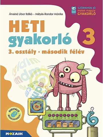 Heti gyakorló 3. osztály - második félév (MS-1136)