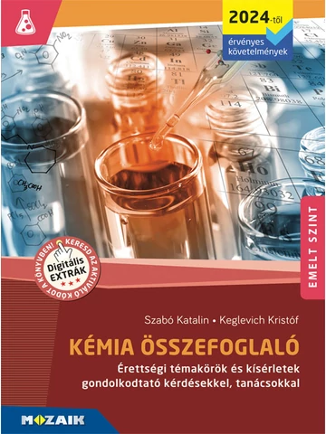 Kémia összefoglaló - Emelt szint (2024-től érvényes) (MS-3330U)