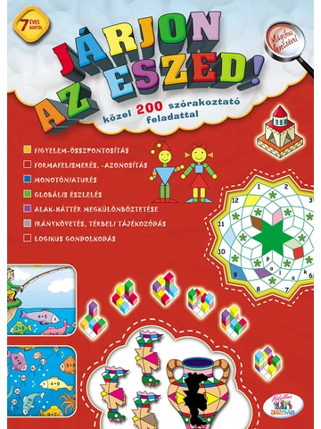 Járjon az eszed - Piros - Mágikus lencsével (PD-1016)