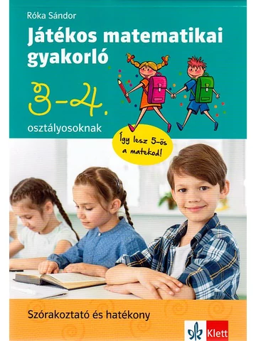 Játékos matematika gyakorló 3-4. osztályosoknak