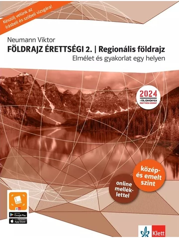  Földrajz érettségi 2. – Regionális földrajz (2024-től érvényes)