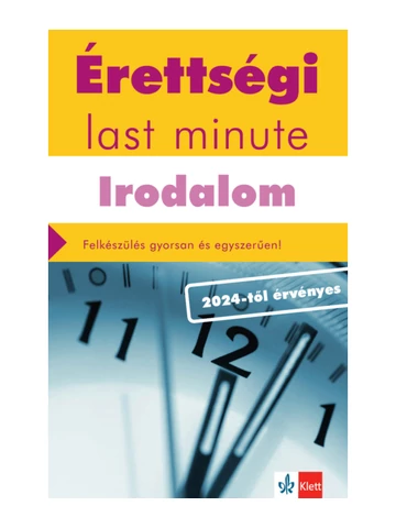 Érettségi – Last minute – Irodalom