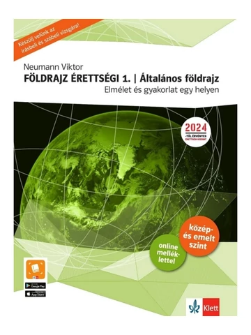 Földrajz érettségi 1. – Általános földrajz (2024-től érvényes)