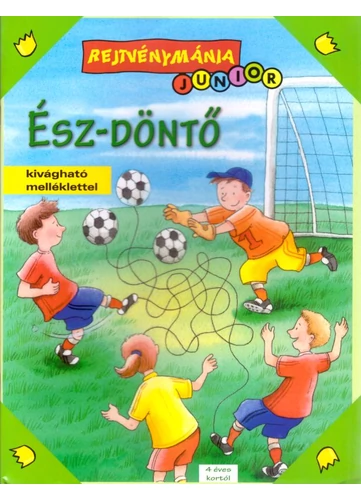 Ész-döntő 4 éves kortól kivágható melléklettel (DI-454206) 