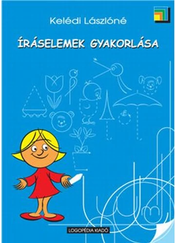 Íráselemek gyakorlása tankönyv borító - Kelédi Lászlóné