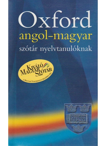 Oxford angol - magyar szótár nyelvtanulóknak