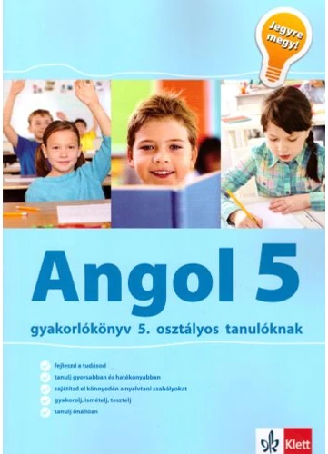 Jegyre megy! - Angol gyakorlókönyv 5. osztályos tanulóknak tankönyv borító - Barbara Brezigar - Janja Zupancic