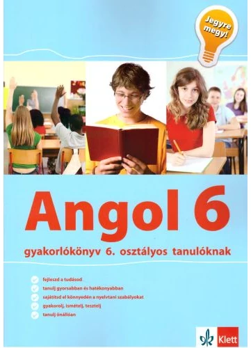 Jegyre megy! - Angol gyakorlókönyv 6. osztályos tanulóknak tankönyv borító - Vesna Podlesnik - Alenka Tajnikar