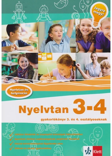 Jegyre megy! - Nyelvtan 3-4.  gyakorlókönyv 3-4. osztályos tanulóknak