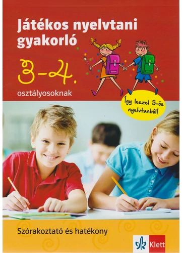 Játékos nyelvtani gyakorló 3-4. osztályosoknak