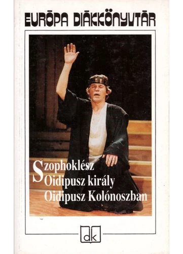 Szophoklész: Oidipusz király - Oidipusz Kolónoszban tankönyv borító - Szophoklész