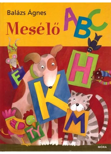Mesélő ABC tankönyv borító - Balázs Ágnes