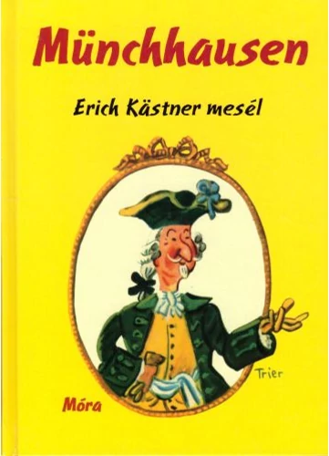 Münchausen tankönyv borító - Erich Kästner mesél