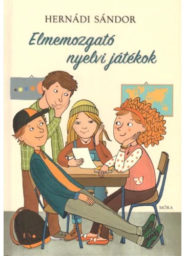 Elmemozgató nyelvi játékok tankönyv borító - Hernádi Sándor