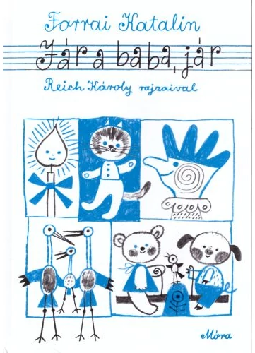 Jár a baba, jár tankönyv borító - Forrai Katalin