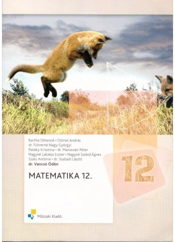 Matematika 12. (MK-1101109-T) tankönyv borító - Szerzői kollektíva