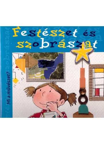 Festészet és szobrászat tankönyv borító - Núria Roca