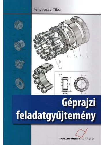 Géprajzi feladatgyűjtemény (TM-11212/6) tankönyv borító - Fenyvessy Tibor